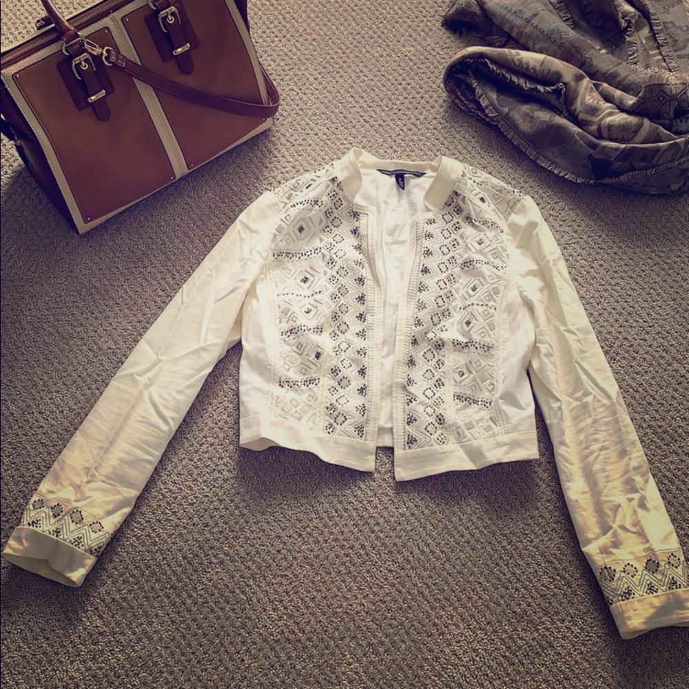 Beaded Jacket Top
